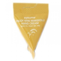 AyoumeEnjoy Mini Makgeolli Hand Cream Крем для рук с рисовым вином макколи в пирамидках