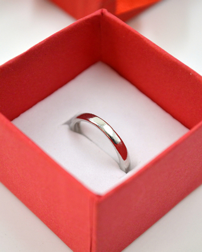 Футляр картонный квадратный, ассорти (6х4шт), серия "Подарочная", 50х50мм (№41)