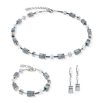 Колье Coeur de Lion Grey-Silver 4015/10-1217