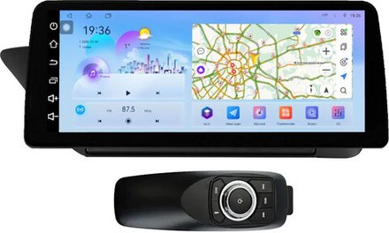 Магнитола Lexus ES250 2012-2015 (ШГУ монохром, рамка LUX) - FarCar монитор 12.3" 2K QLED на Android 14, TS10, CarPlay, 4G SIM-слот