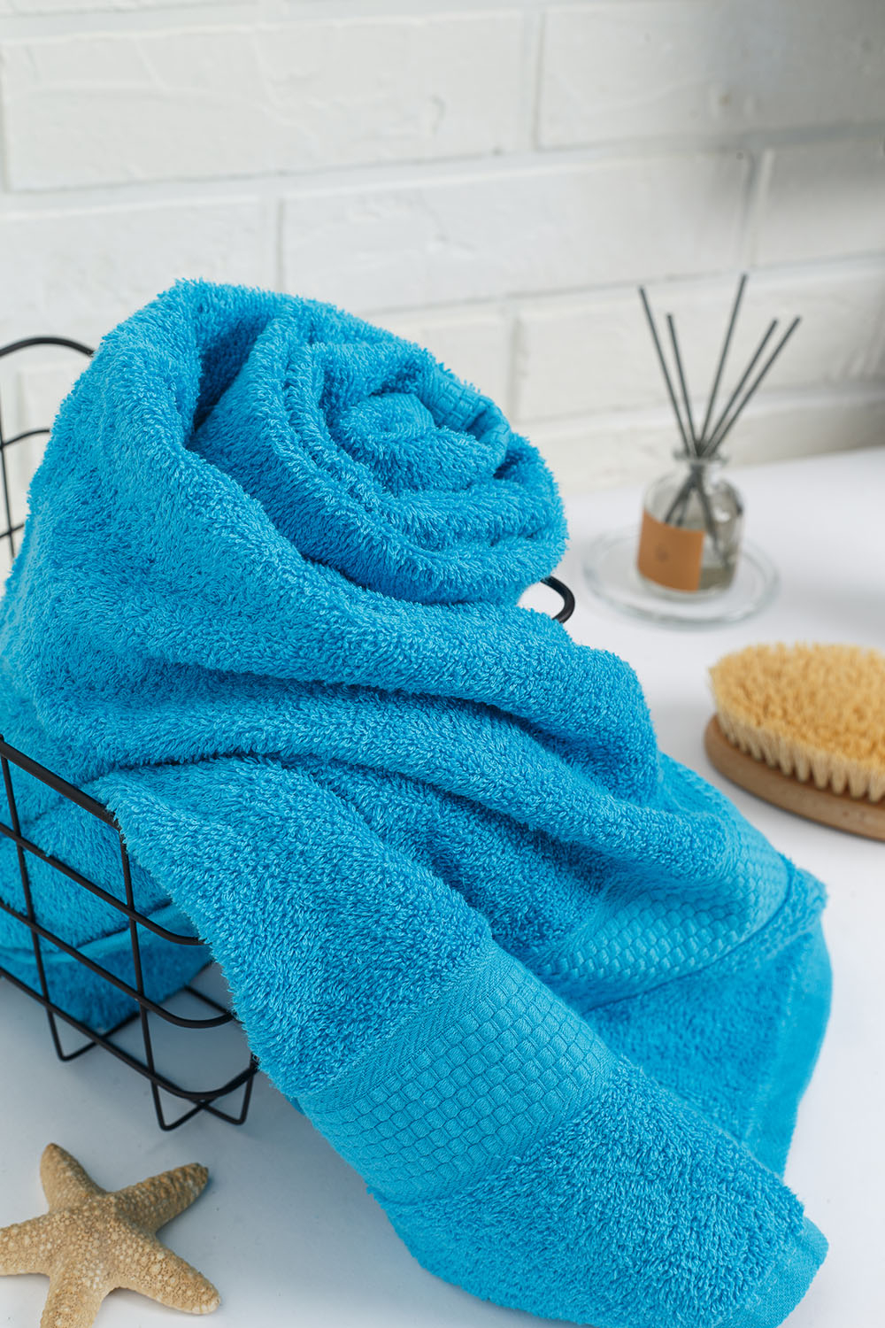 Полотенце махровое, г/к, 70х140, арт. 70-140 BS, 460 гр/м2, цвет: 720-бирюза,