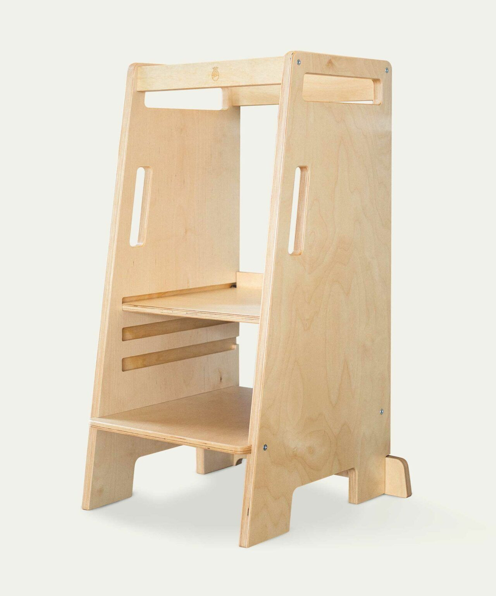 Стеллаж-полка деревянный Тадео с ручками