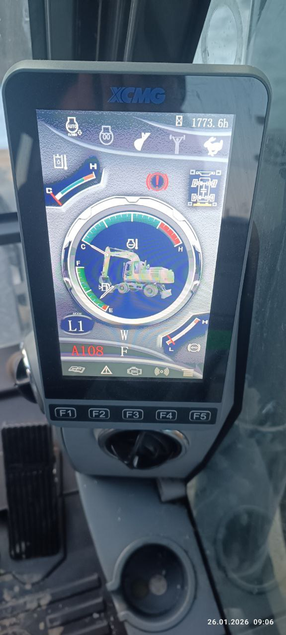 XCMG XE180* Экскаватор колесный XE180WD (Дизельный, 4,5 л, 141 л.с., АТ)