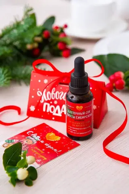 Клеточный сок пихты в подарочной упаковке