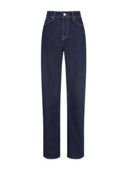 Джинсы прямые синие