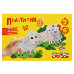 Пластилин 16 цв. 240гр. (Каляка-Маляка)