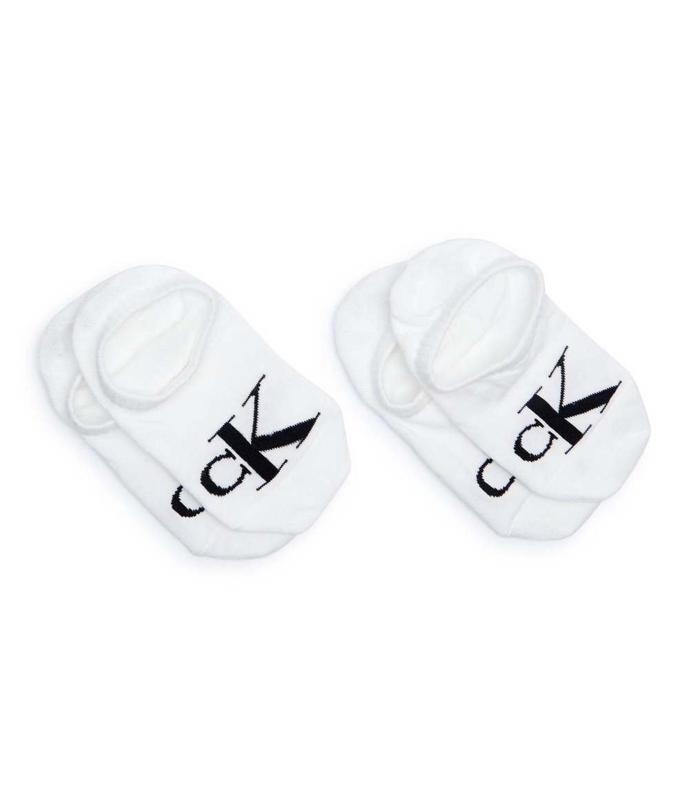 Носки/носки-следы 2 пары Calvin Klein Jeans - белый(701228817)