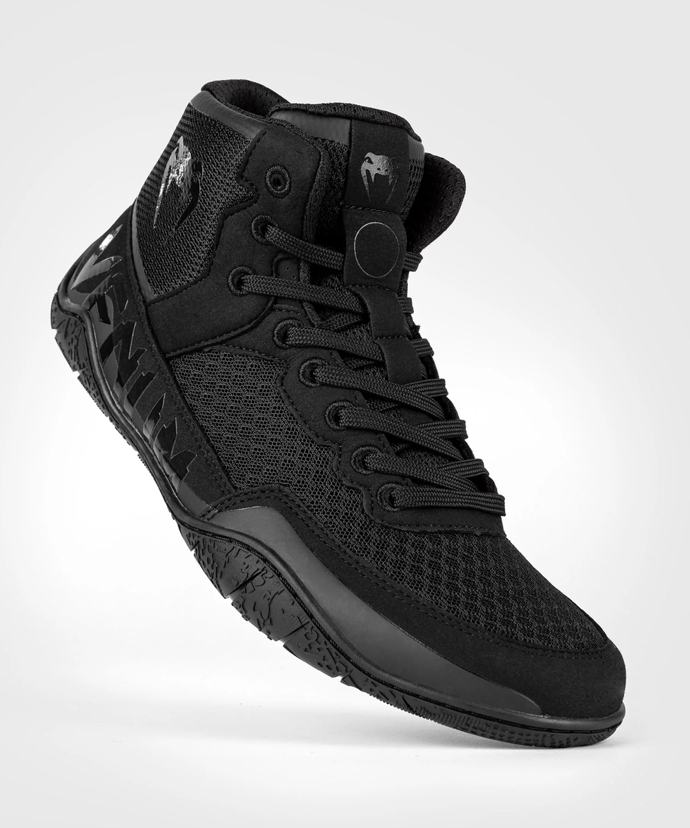 Борцовки Venum Elite Black/Black