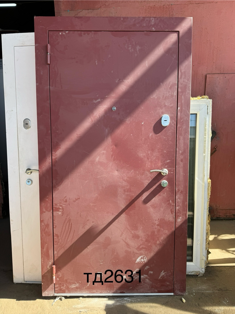 Дверь Металлическая Б/У 207(в) х 100(ш) Входная