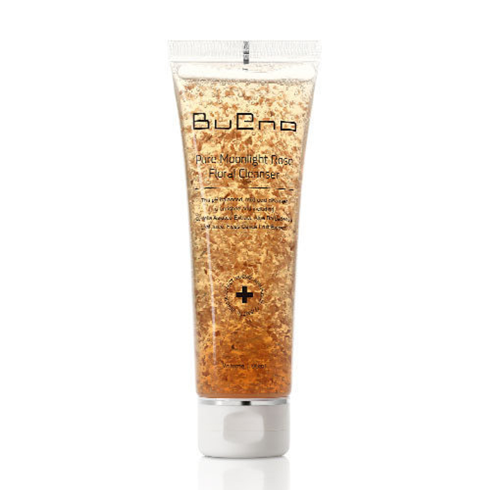 Bueno Pure Moonlight Rose Floral Cleanser гель для умывания с лепестками роз