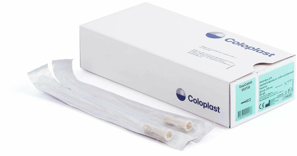 Катетер урологический Coloplast EasiCath Изикет женский нелатона CH 12, 25 шт артикул 5372