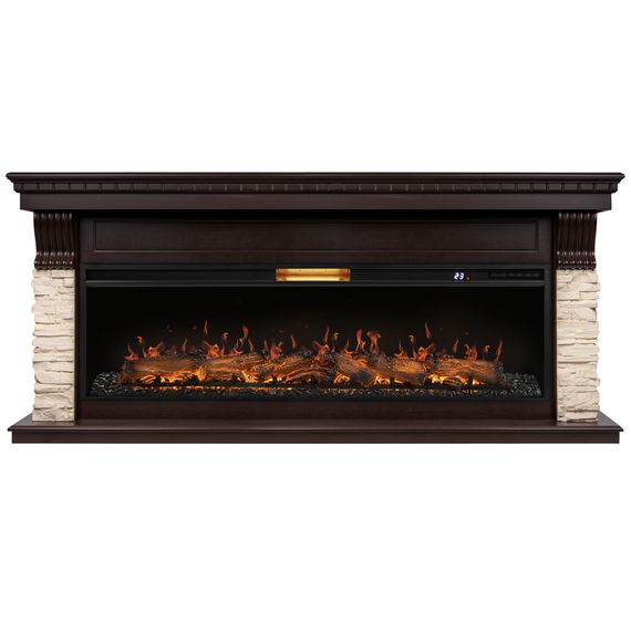 Каминокомплект: Очаг Royal Thermo Aurora RTFP/P-AR60LS, портал Michigan 60, камень мол., шп. тем.дуб купить в Москве и Московской области по низкой цене с доставкой по России — (1) Каминокомплект: Очаг Royal Thermo Aurora RTFP/P-AR60LS, портал Michigan 60, камень мол., шп. тем.дуб — (1)