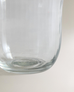 Zara Home стакан из стекла, цвет прозрачный, 9 см · 0229/401