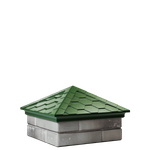 Колпак полимеркомпозитный Everest 390*390 (1,5 кирпича) зеленый