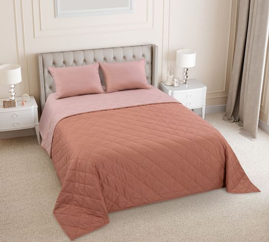 Покрывало стеганое Летний закат перкаль 260*210 см