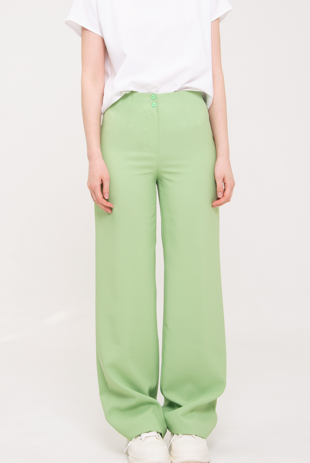 Брюки женские 02, салатовый #513Сал0202