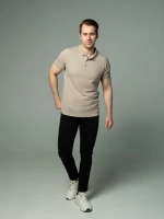 Футболка поло с коротким рукавом хлопок