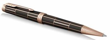 Шариковая ручка Parker Premier K565 Luxury Brown PGT Mblack (1931400)