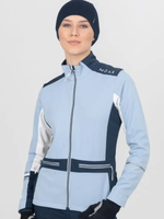 Куртка разминочная MOAX Tokke Softshell SW212210-70511, голубая, женская