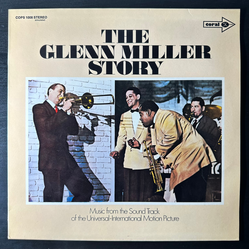 The Universal-International Orchestra Featuring Louis Armstrong And The Allstars ‎– The Glenn Miller Story (Германия 1976г.)