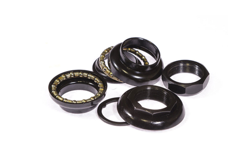 Рулевая колонка SF-HP02, 1", резьбовая, EC 30/25,4-24T EC 34/27, подшипники 5/32"x16- 2шт, высота 36-38мм, черн.