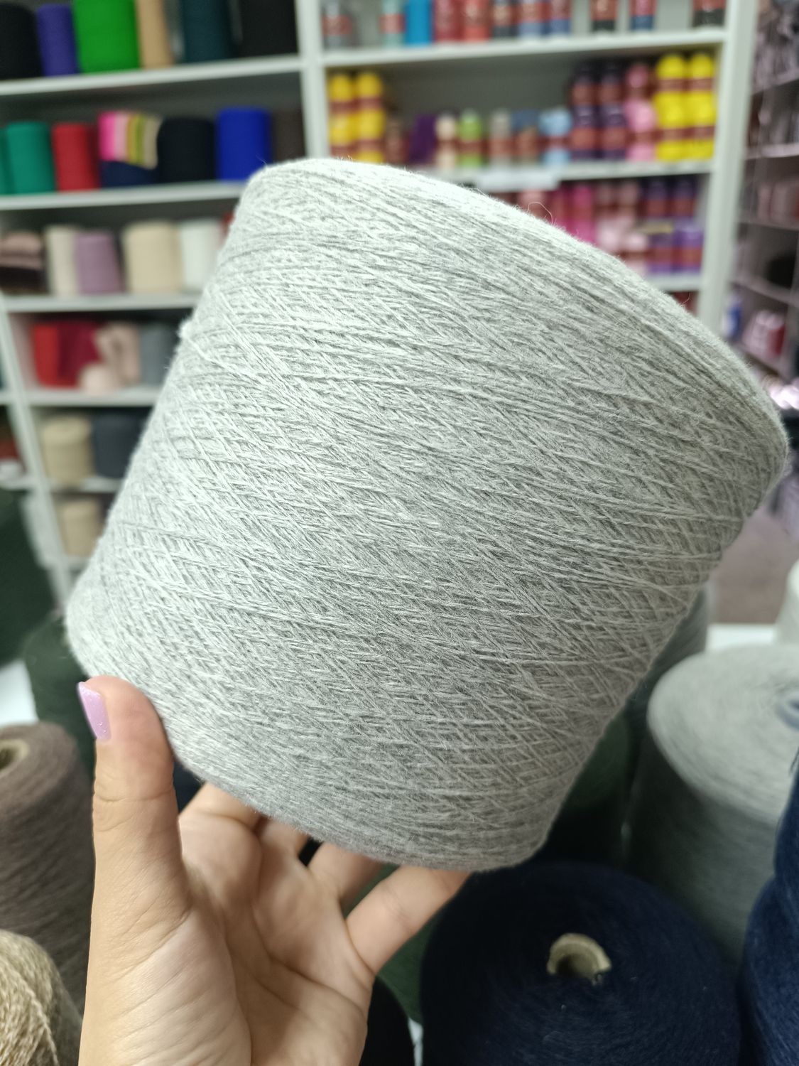 Арт 1 - Ягненок 80%, нейлон 20% - рандомный цвет