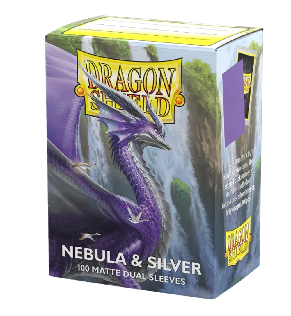 Dragon Shield - Протекторы Dual Matte Nebula & Silver