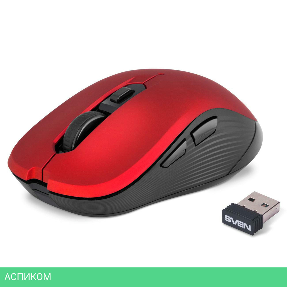 Мышь Sven RX-560SW красный (SV-017071)