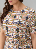 Платье Пв-137/ромб-цепи