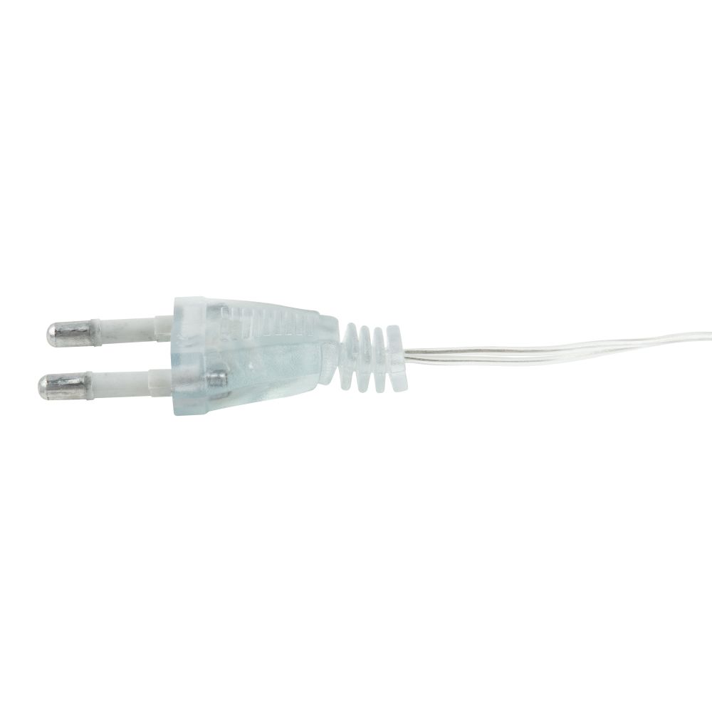 ULD-S2500-225-STK WARM WHITE IP20 Гирлянда светодиодная. 25м. Соединяемая. 225 светодиодов. Теплый белый свет. Провод прозрачный. ТМ Uniel