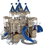 Детский городок Зазеркалье Fairytale для игровой площадки 7-12 лет