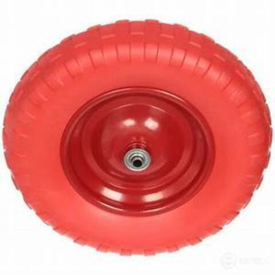Колесо 3.25/3.00-8 полиуретановое бескамерное д.20 мм