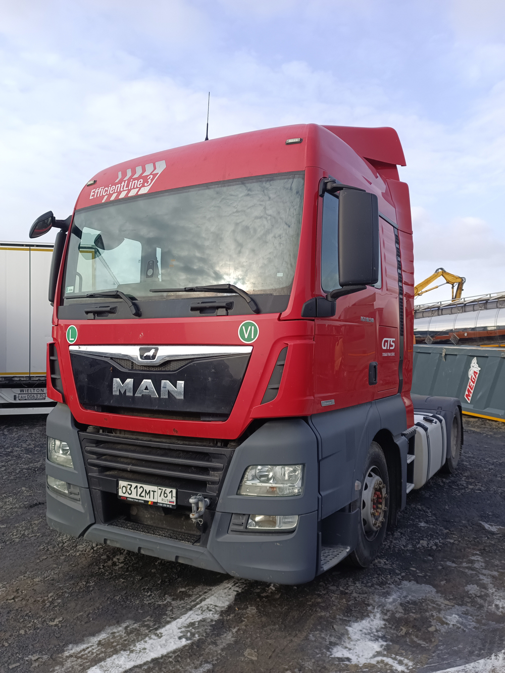 MAN TGX 4x2 Седельный тягач 18.510 4x2 BLS (Дизельный, 12,4 л, 510 л.с., АТ)