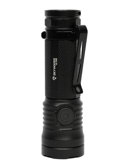 Ручной фонарь Skywoods Mystic 1000 люмен USB-Type C холодный свет IP67