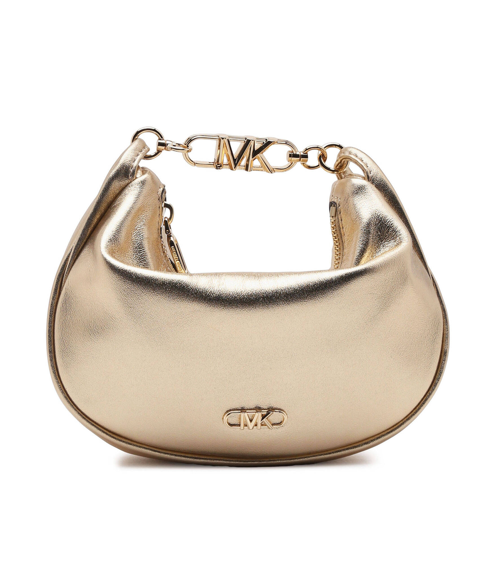 Кожаная сумка хобо sm bracelet pouchette Michael Kors - золотой(32H3G8NC1O)
