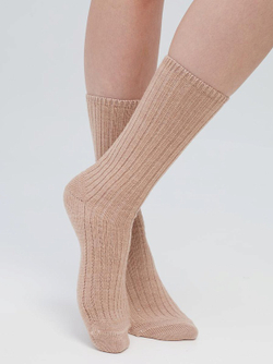 Носки женские Н259-08 бежевые