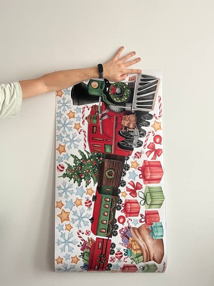 Поезд. уценка. ( надрез на карамельке в начале макета )