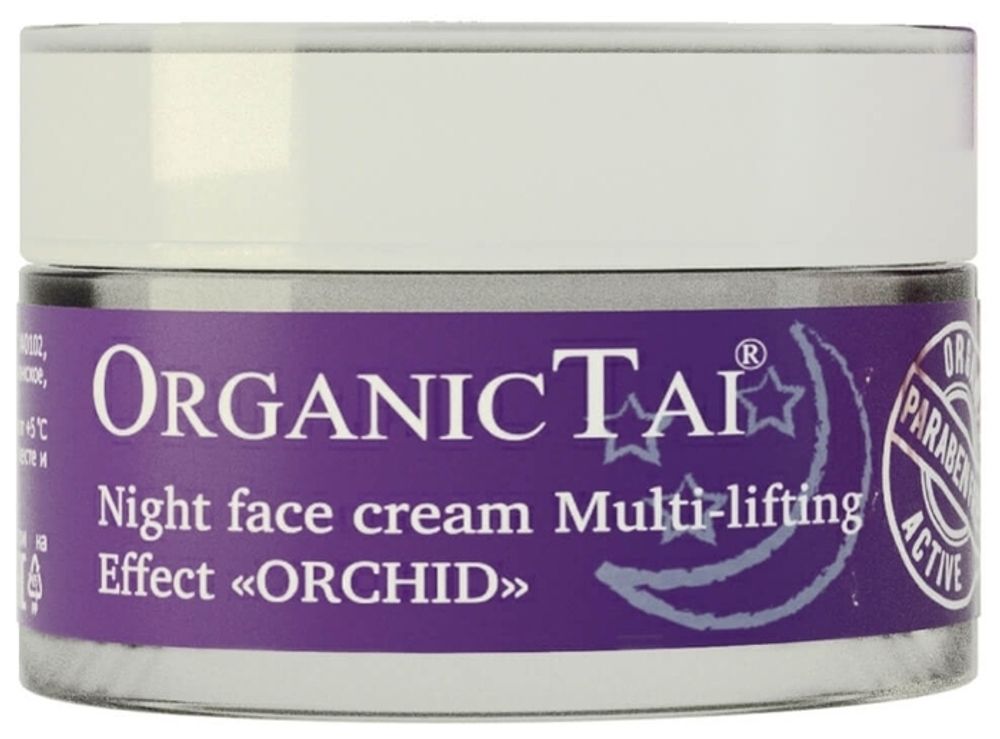 Organic Tai Ночной крем для лица Мульти-лифтинг эффект Орхидея 50 мл