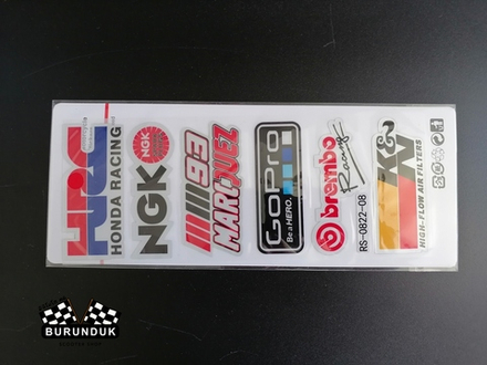 СТИКЕР СЕТ 4 DIO AF / ZX