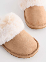 Тапочки с подкладкой из искусственного меха Next Q91-800, Песочный