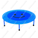 Каркасный батут, диаметр 3,3 фт, синий