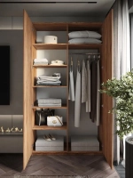 Шкаф Распашной Коричневый 121х220х52,5 SOHO