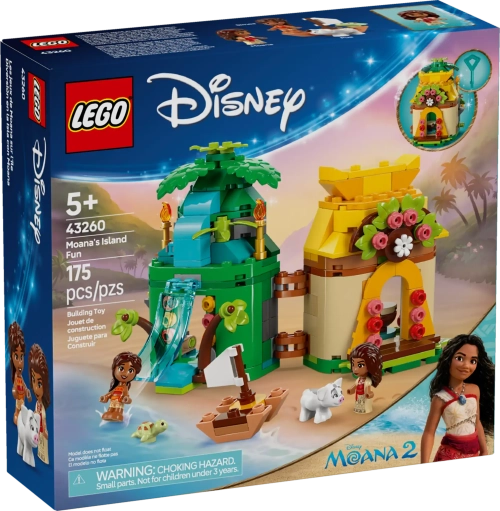 Конструктор LEGO Disney 43260 Веселье на острове Моаны
