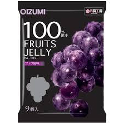 Желе “Oizumi” 100% порционное со вкусом винограда 9шт, 144г