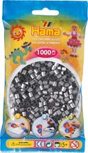 Hama Бусинки для термомозаики Midi серебряные, 1000 шт. (207-62)