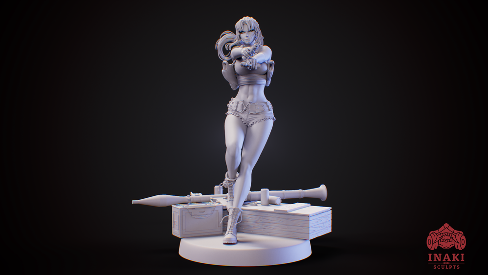 Фигурка Реви Пираты Чёрной лагуны Revy Black Lagoon Rebecca