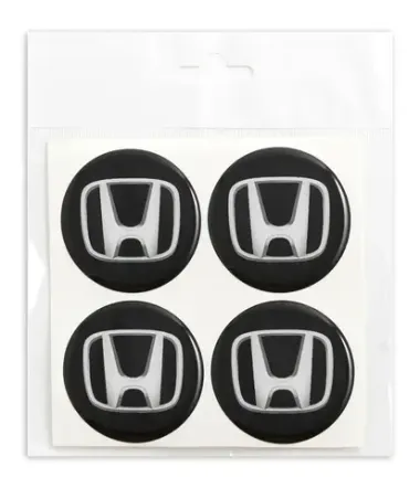 Наклейки на колпак СИЛИКОН 55мм Honda 4пр KOTA