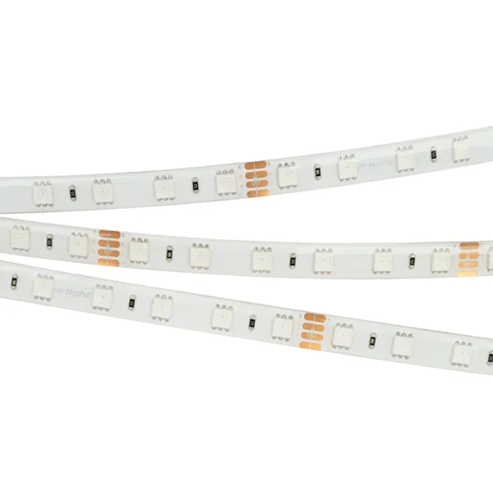 Светодиодная лента герметичная RTW-SE-B60-10mm 24V RGB (14.4 W/m, IP65, 5060, 5m) (Arlight, -) 014794(2)