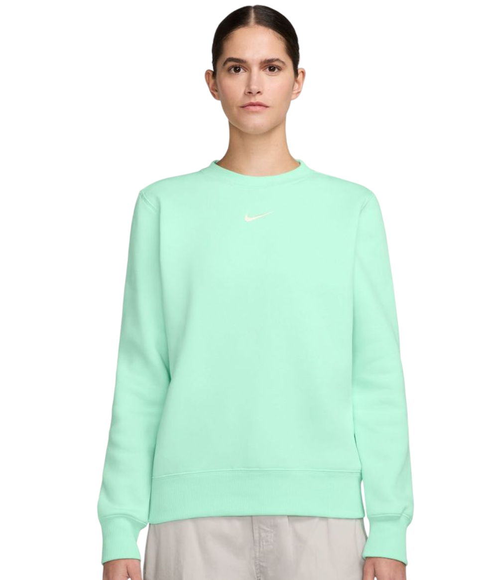 Женская теннисная куртка Nike Sportwear Phoenix Fleece - mint foam/sail