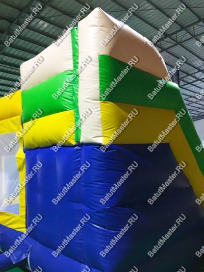 Коммерческий надувной батут "Пират 3" 4*4*4 м